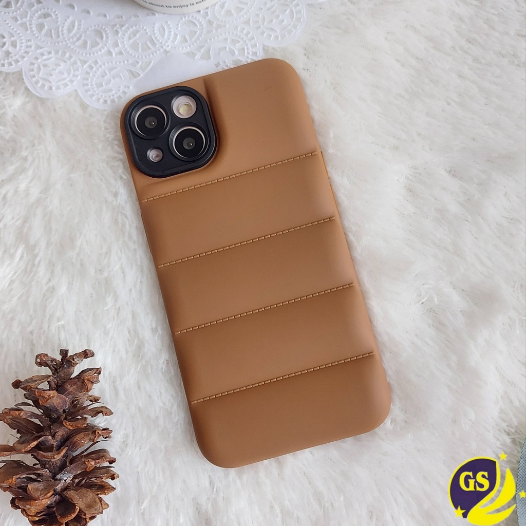 Case Puffy Bantal iPhone 14 Pro Max 14 Plus iPhone 13 13 Pro 13 Pro Max 13  Mini 12 12 Pro 12 Pro Max 12 Mini PUFF CASE JACKET Casing Bantal Empuk
