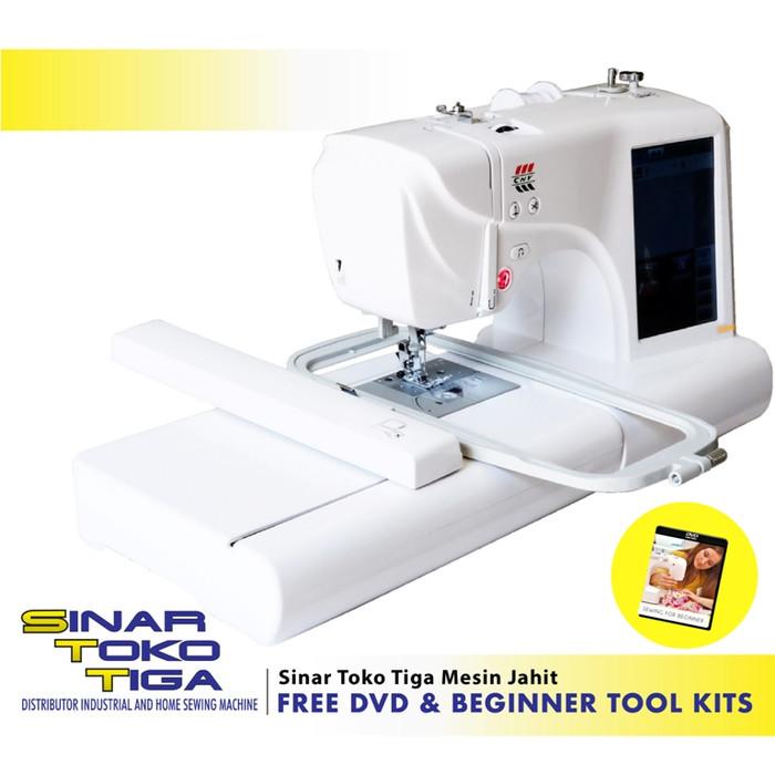 Terlaris Cny E 960 Mesin Bordir Komputer + Jahit Cny E960 Portable Otomatis