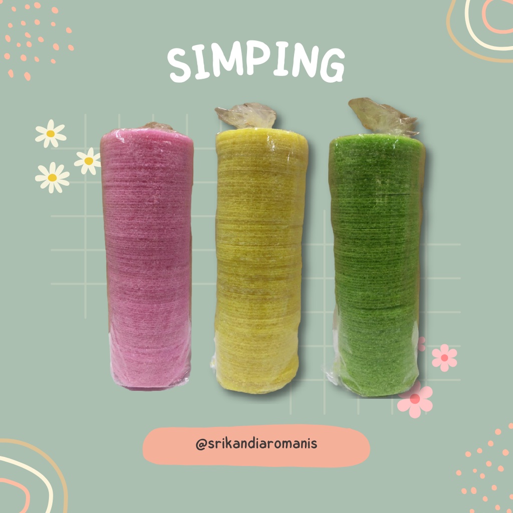 

SIMPING ARUM MANIS/simping arumanis/aromanis/rambut nenek/arbanat