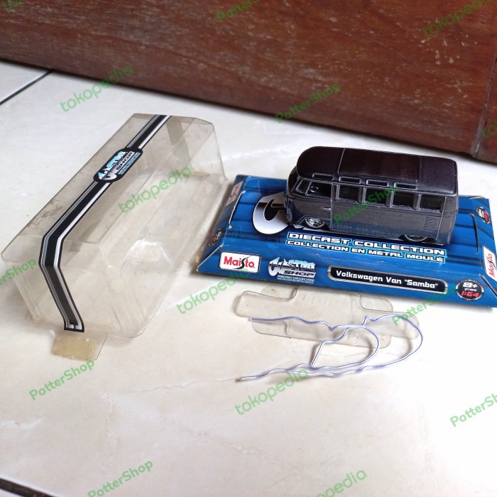 MAISTO 1/64 VW SAMBA VAN TERBARU