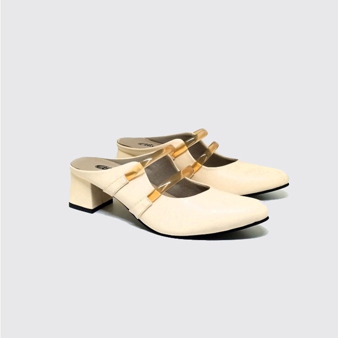 SHELIA X ZAGIB SERIES A5.68 | Sepatu Wanita Bustong Heels Big Size Mules Ukuran Besar 40-45