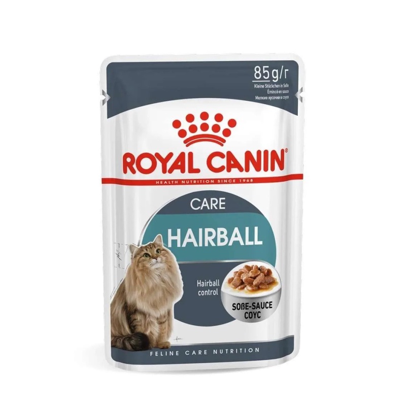 ROYAL CANIN HAIRBALL CARE POUCH 85gr Makanan Kucing