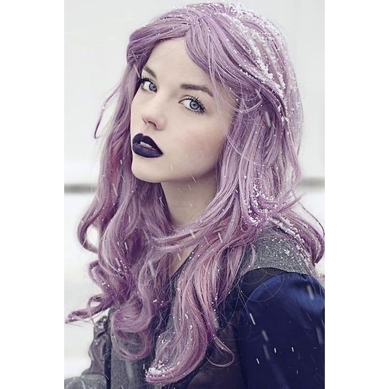BUBBLE GUM color cream cat pewarna rambut ungu pastel