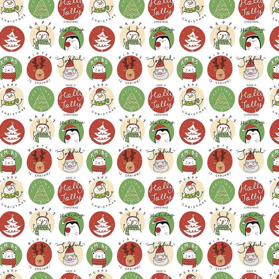 

Belanja kuat Kertas Kado Natal Harvest / Wrapping Paper Xmas Joyland White