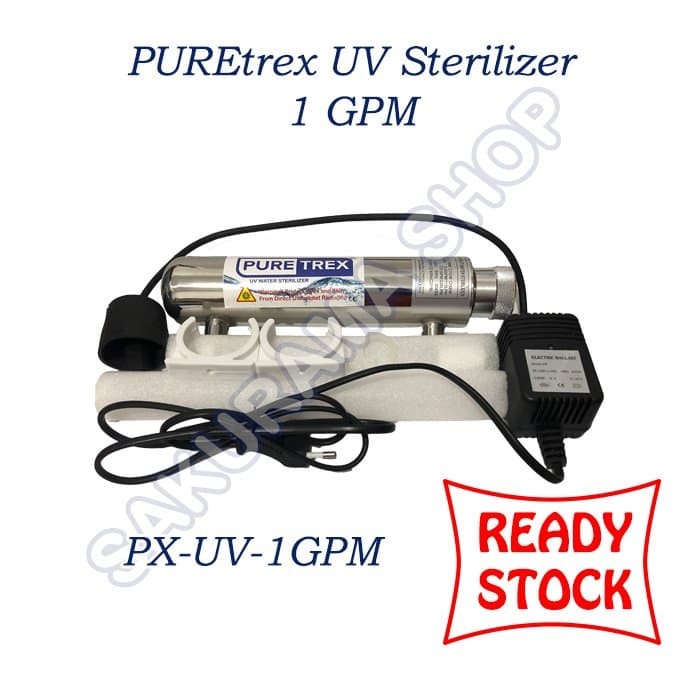 Terlaris Puretrex Uv Sterilizer 1 Gpm Ro Uv Sterilizer Lampu Uv Sterilizer