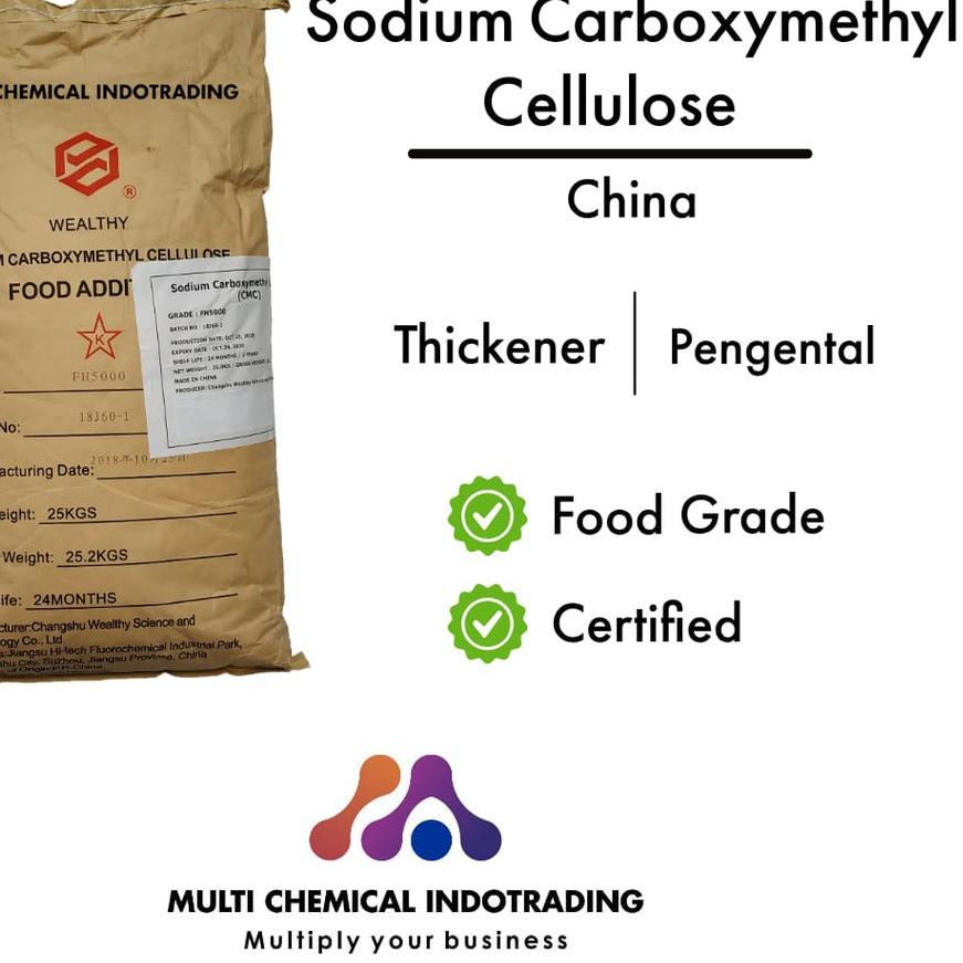 

☞ SODIUM CARBOXYMETHYL CELLULOSE / CMC FOOD GRADE || 500gr ✤