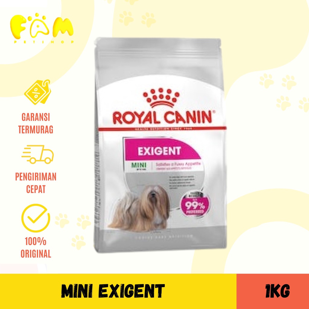 Royal Canin Mini Exigent 1Kg - Makanan Anjing / Dog Food