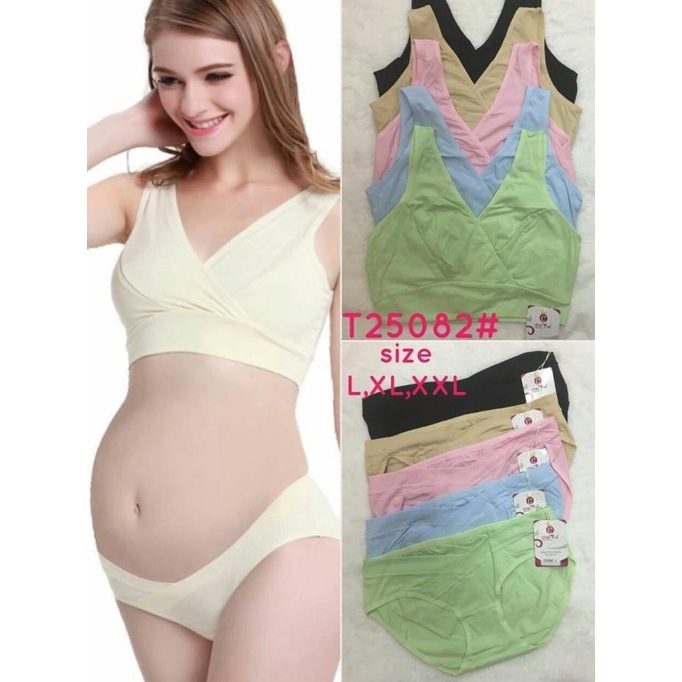 set bra / bh dan celana dalam ibu hamil import