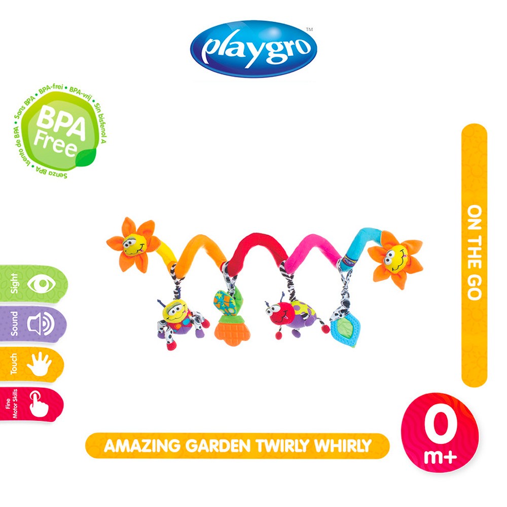 Playgro Amazing Garden Twirly Whirly 0m+