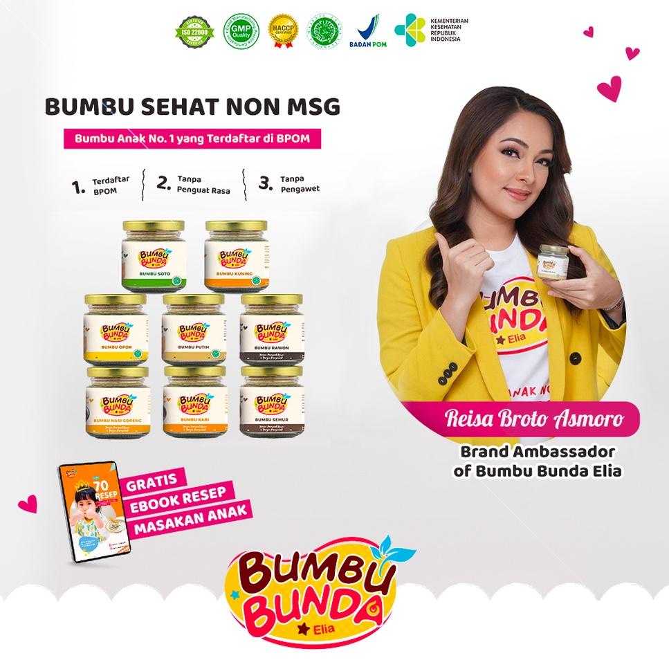 MURAH Bumbu Bunda Elia BPOM Bumbu Non MSG / Bumbu MPASI / Kaldu MPASI / Kaldu Bayi / Bumbu Soto Bumb