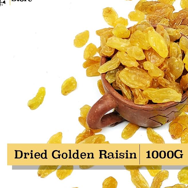 

➴ Granola Addict - Dried Golden Raisin / Kismis Kuning 1000G ❂