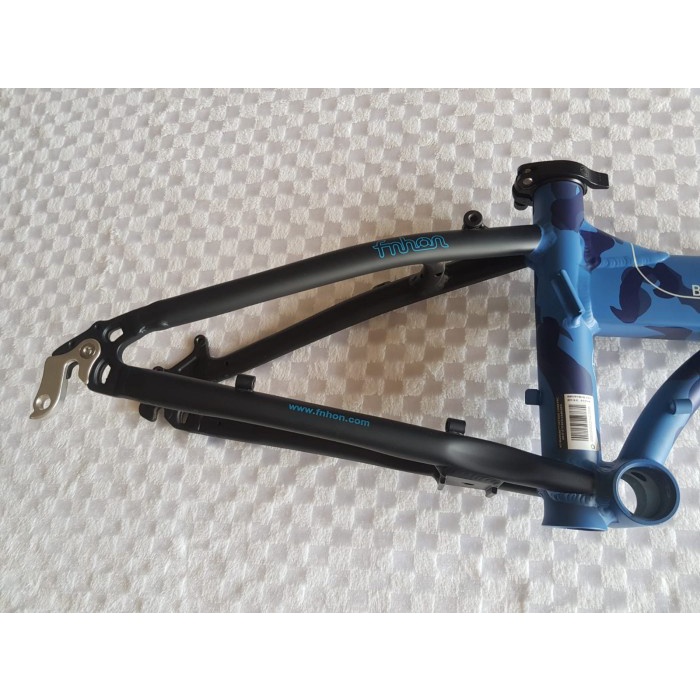 Frame Fork Fnhon Blast Disbrake 20 22 inch Warna Army Alloy