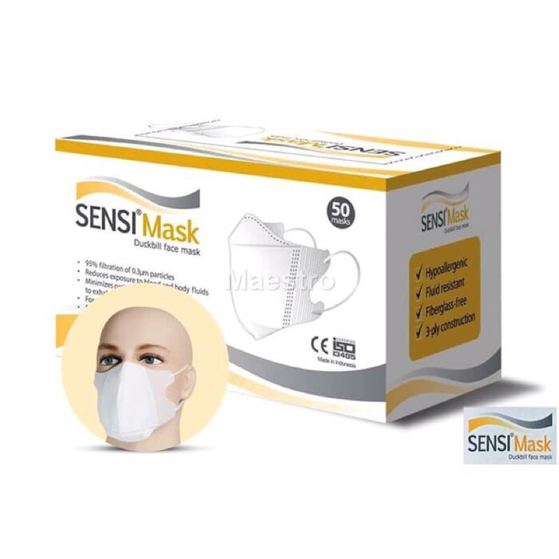 Masker Sensi Duckbill box isi 50pcs