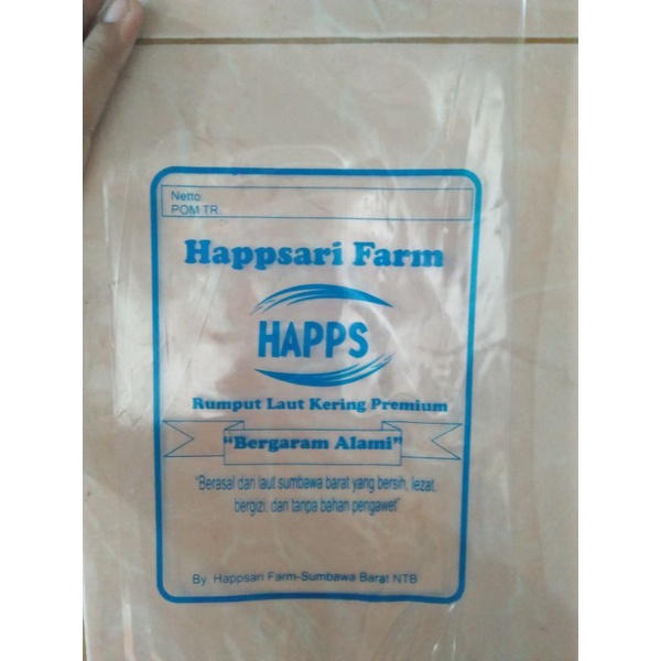 sablon plastik PP & PE ukuran 18x35 tebel 03 - plastik kemasan Snack, krupuk, dll
