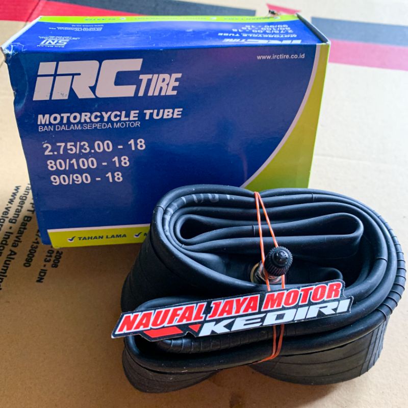 BAN DALAM MOTOR IRC RING 18 275/300 80/100 90/90 RING 18