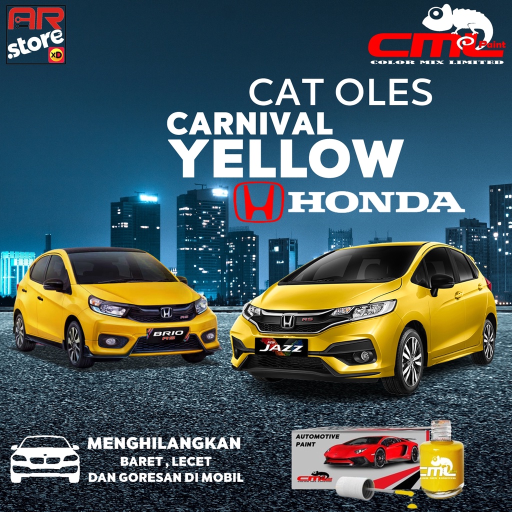 Honda Carnival Yellow CML Cat Oles Mobil