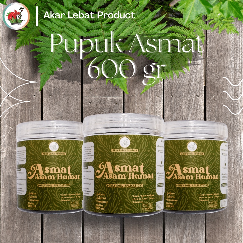 Asam Humat / Humat Powder 600 gram Pembenah Tanah