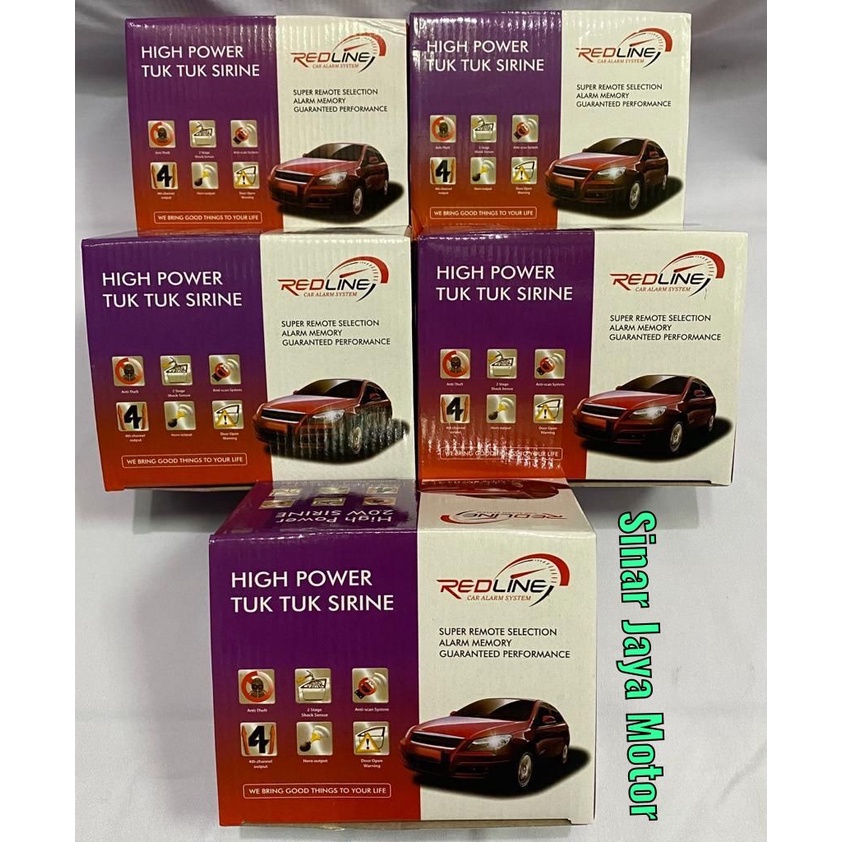 Alarm Mobil Kunci Redline / Alarm Redline Kunci Innova lama