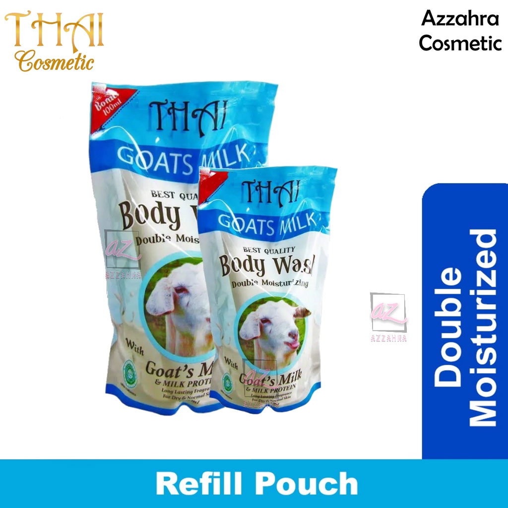 THAI Body Wash Goats Milk Refill 100ml 500ml 900ml