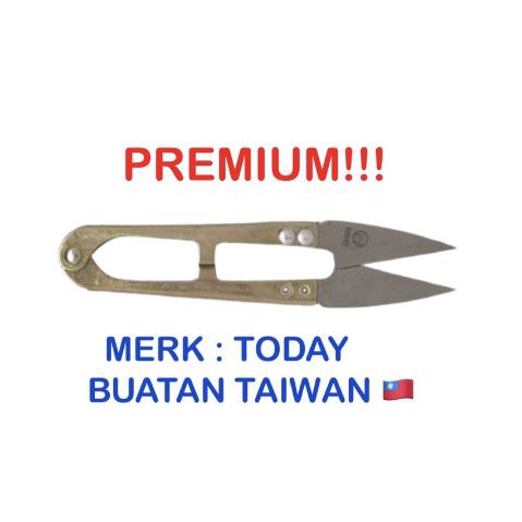 Gunting Cekris Gunting Buang Benang  Today  Original Taiwan