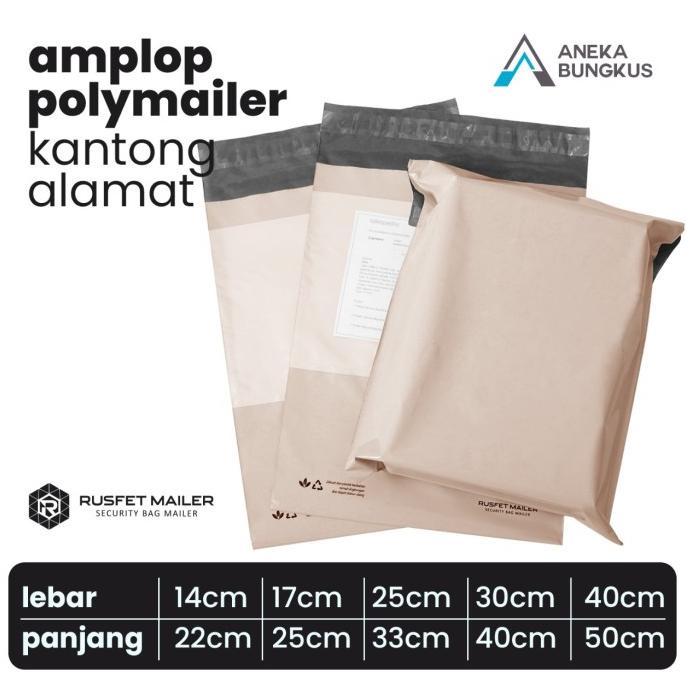 

Amplop Plastik Polymailer Kantong Alamat Plastik Packing Polos Olshop ram06