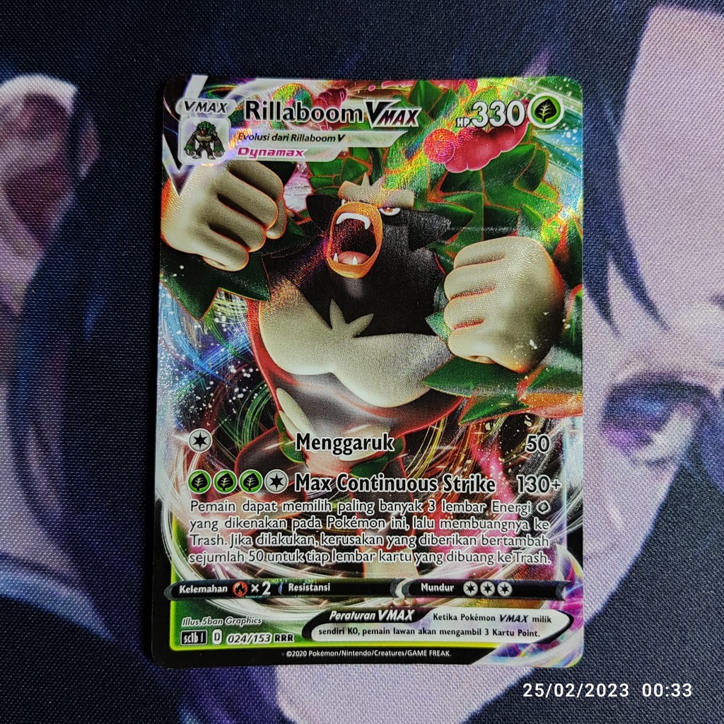 pokemon (ID) rillaboom vmax - SC1b 024/153 - RRR