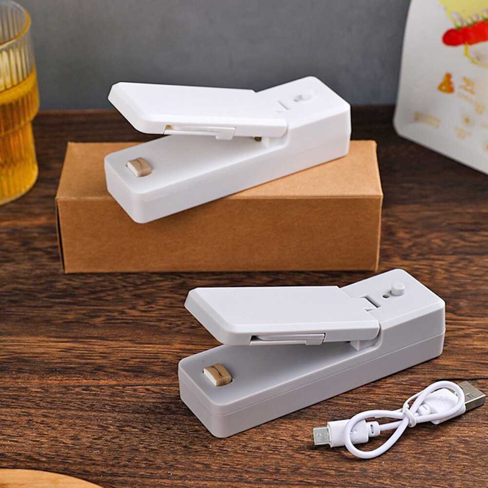 (BISA COD) FTIHSHP Winnereco Alat Perekat Plastik Portable Heat Sealer USB Rechargeable - LK-702