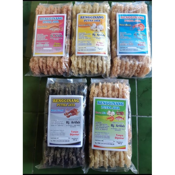 

Rengginang Situbondo produksi Hj. Arifah kemasan 450gr