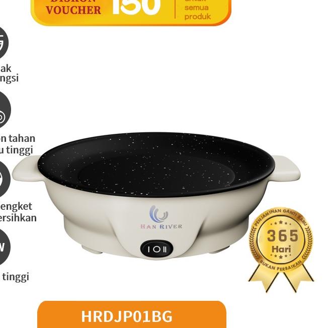 ❊ HAN RIVER  Panci Elektrik/panci listrik/Panci BBQ/Panci Panggang Elektrik Grill ○