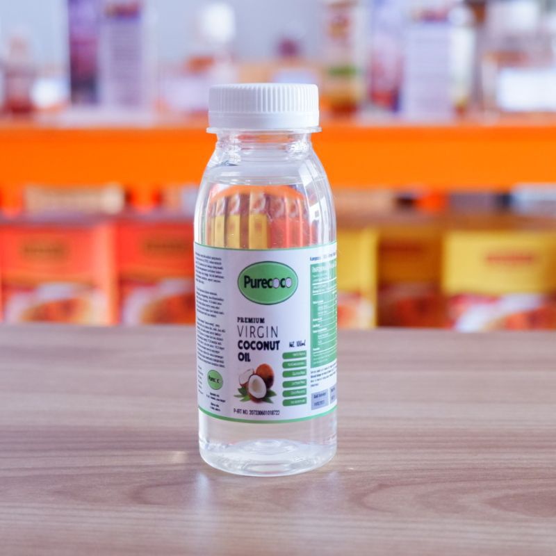 

VCO 100ml Virgin coconut Oil MINYAK KELAPA PURECOCO 100ml