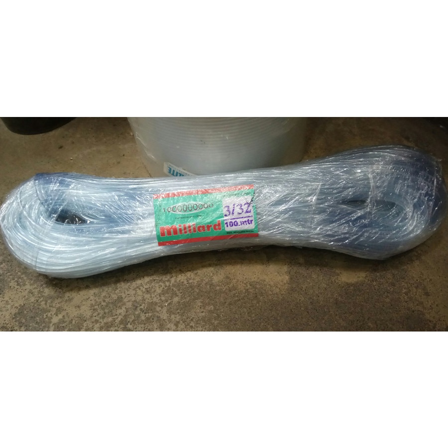 SELANG AIR BENING TRANSPARAN MILLIARD 3/32"