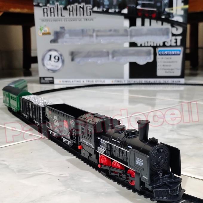 Mainan Kereta Api Rail King Ukuran Besar - Kereta Api Edukatif