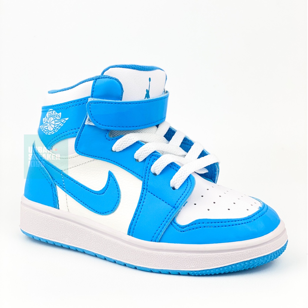 Sepatu Anak Perempuan Usia 3-10 Tahun Sneakers High NYC Blue - Urban Sneaker Kids