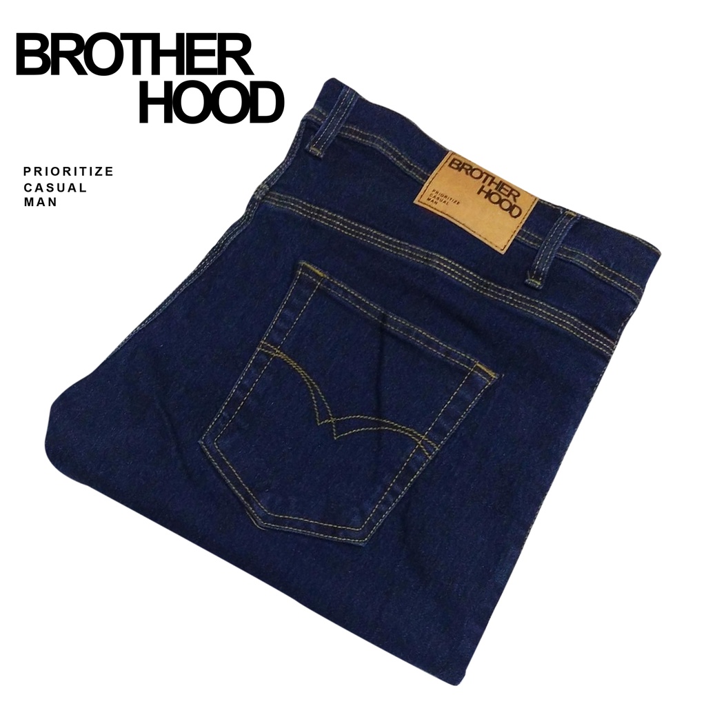 BROTHER HOOD - DENIM BIG SIZE JUMBO CELANA JEANS COWOK JUMBO GEDE TERBARU ORIGINAL STREACH MELAR