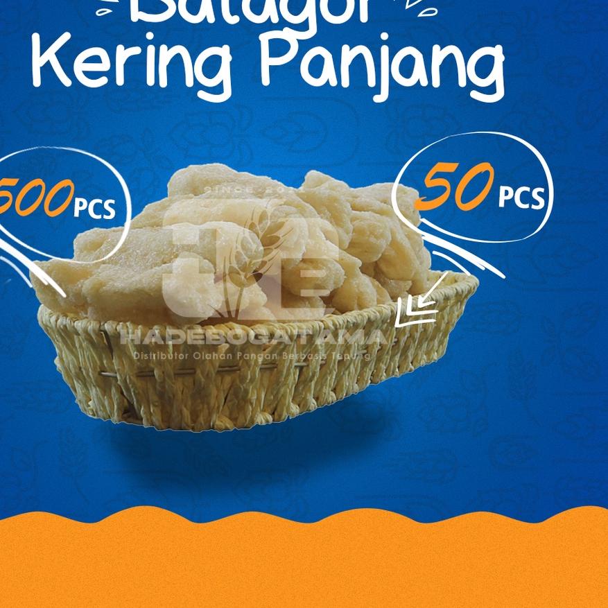 ☟ Batagor Panjang 500 Buah (BALL) Batagor Lidah Cuanki Lidah ❀