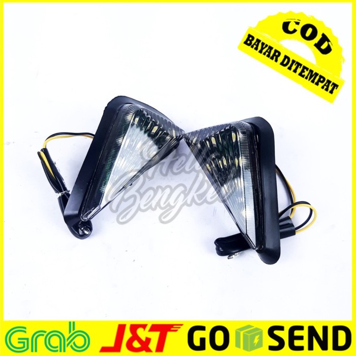 Obral Sen Tempel Lampu Sein Tempel Segitiga Led Universal Buat R15 V2