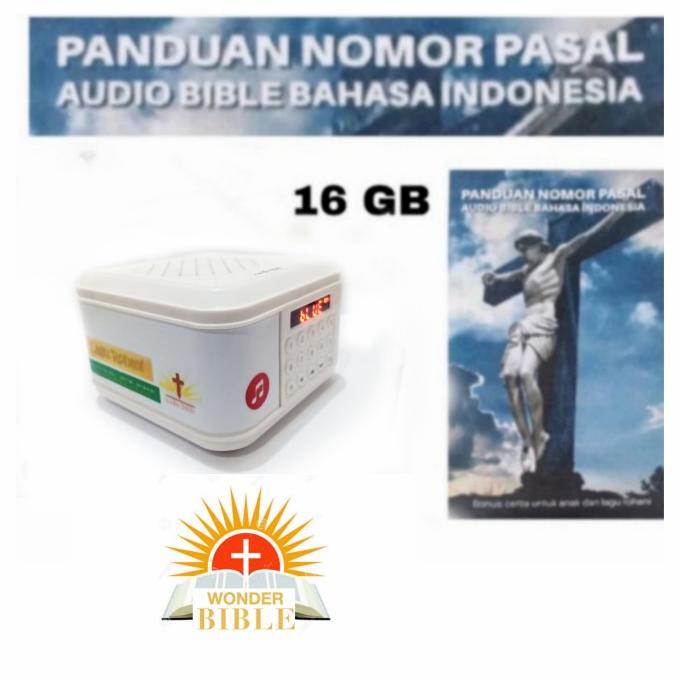 Baru Tp600 Alkitab Audio Speaker Bible Mp3 Kjv Katolik Protestan Kristen