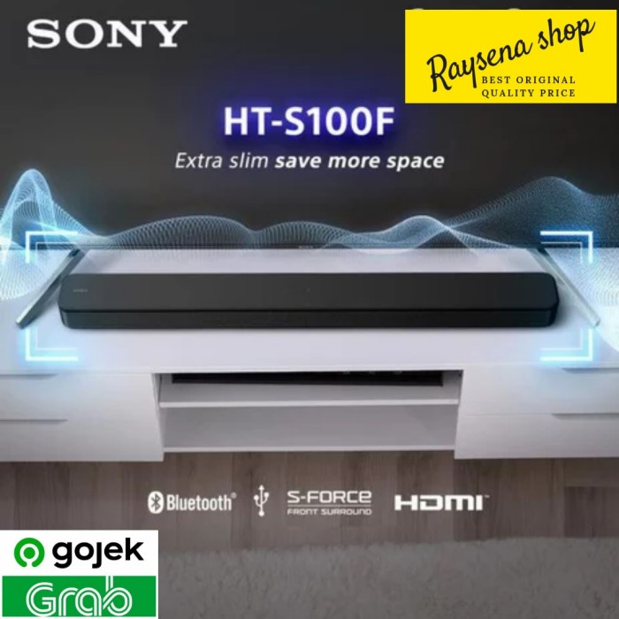 Sound Sony Single Soundbar Ht-S100F / Ht-S100