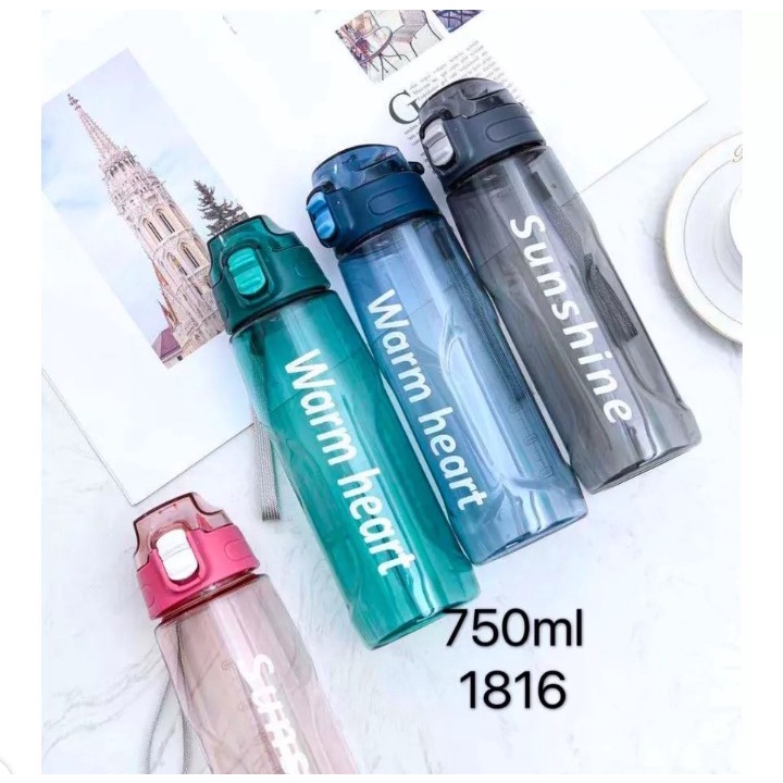 BOTOL MINUM 750ML WARM HEART (1816)