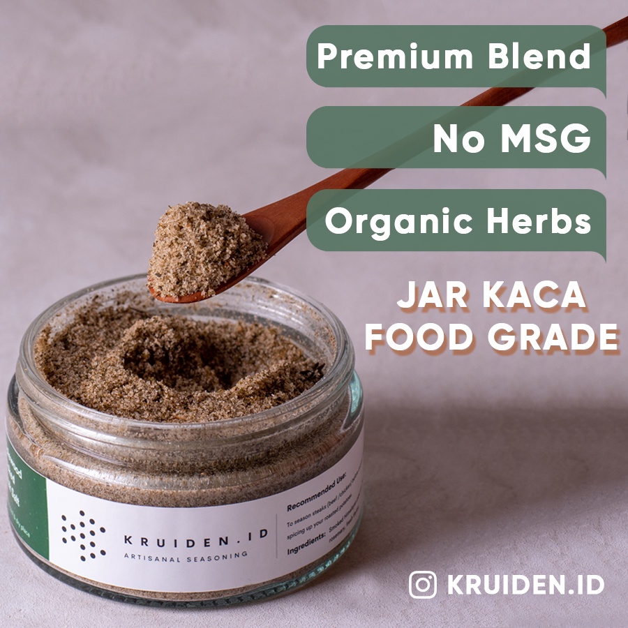 

RB Bumbu Steak Smoked Rosemary Salt Kruiden