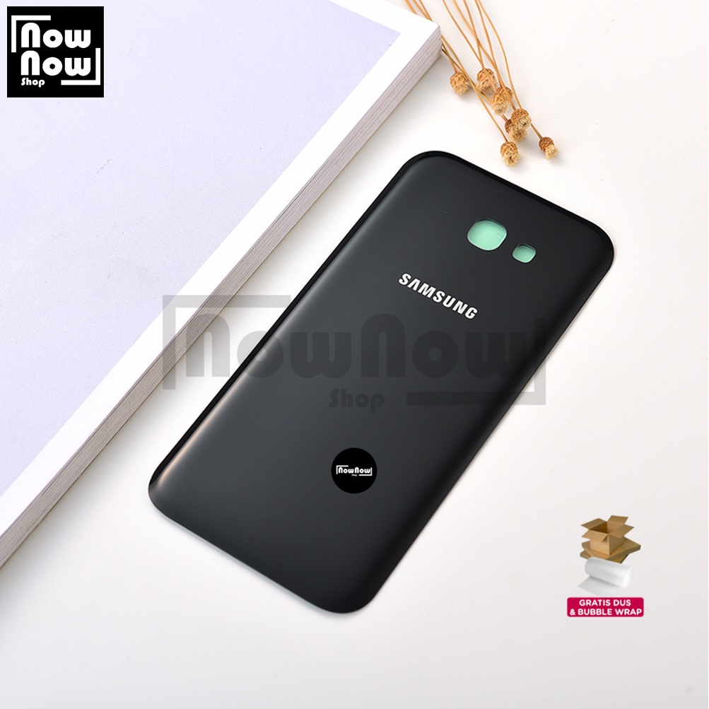 Backdoor Tutup Belakang Baterai Samsung Galaxy A5 2017 A520 SM-A520F SM-A520F SM-A520K SM-A520L SM-A520S SM-A520W SM-A520FD Backcover Back Casing Housing Cover Belakang Back Case Panel Replacement