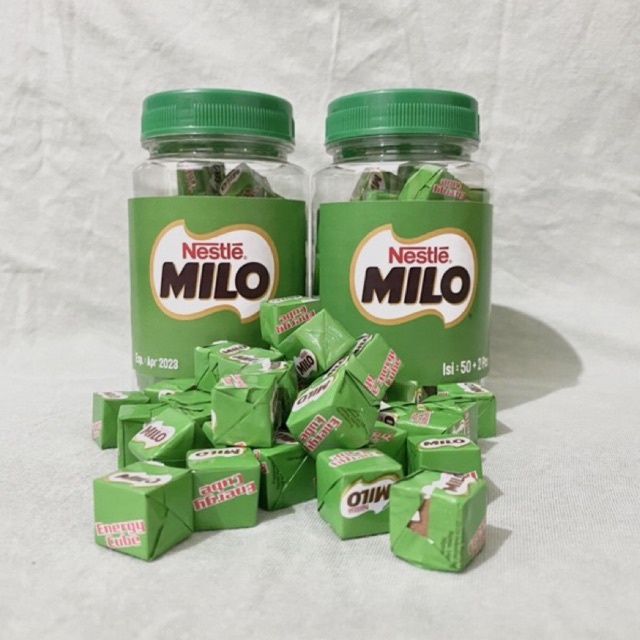 

MILO CUBE IMPORT ORIGINAL KEMASAN TOPLES ISI 50PCS
