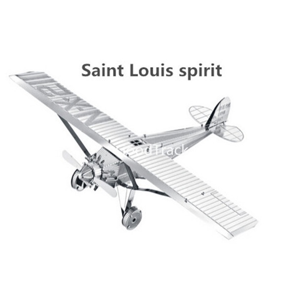 Puzzle Metal 3D St Louis Sprint - Mainan DIY Metal Puzzle MB-088