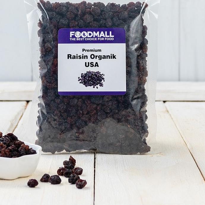

➨ Kismis / Black Raisin Organic USA PREMIUM 250 GRAM ♜