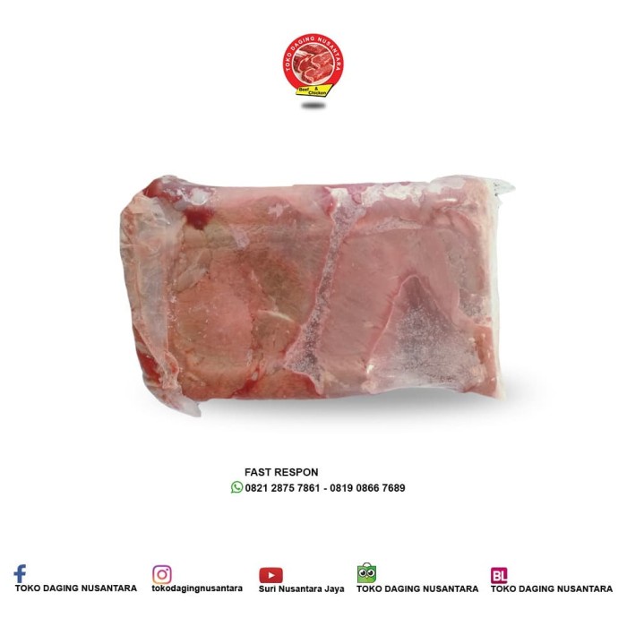 

Daging Kerbau Tanpa Tulang 900Gram