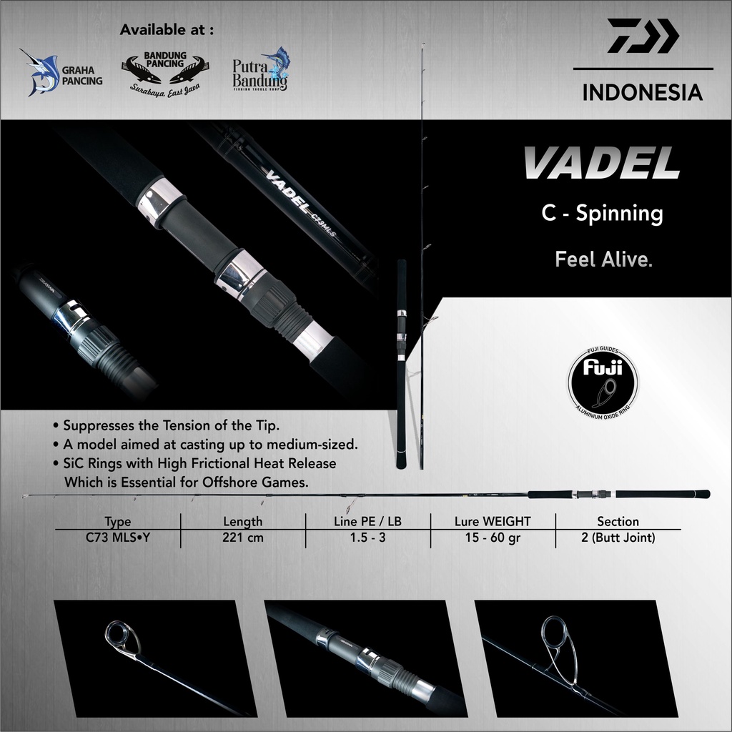 ROD / JORAN DAIWA VADEL C