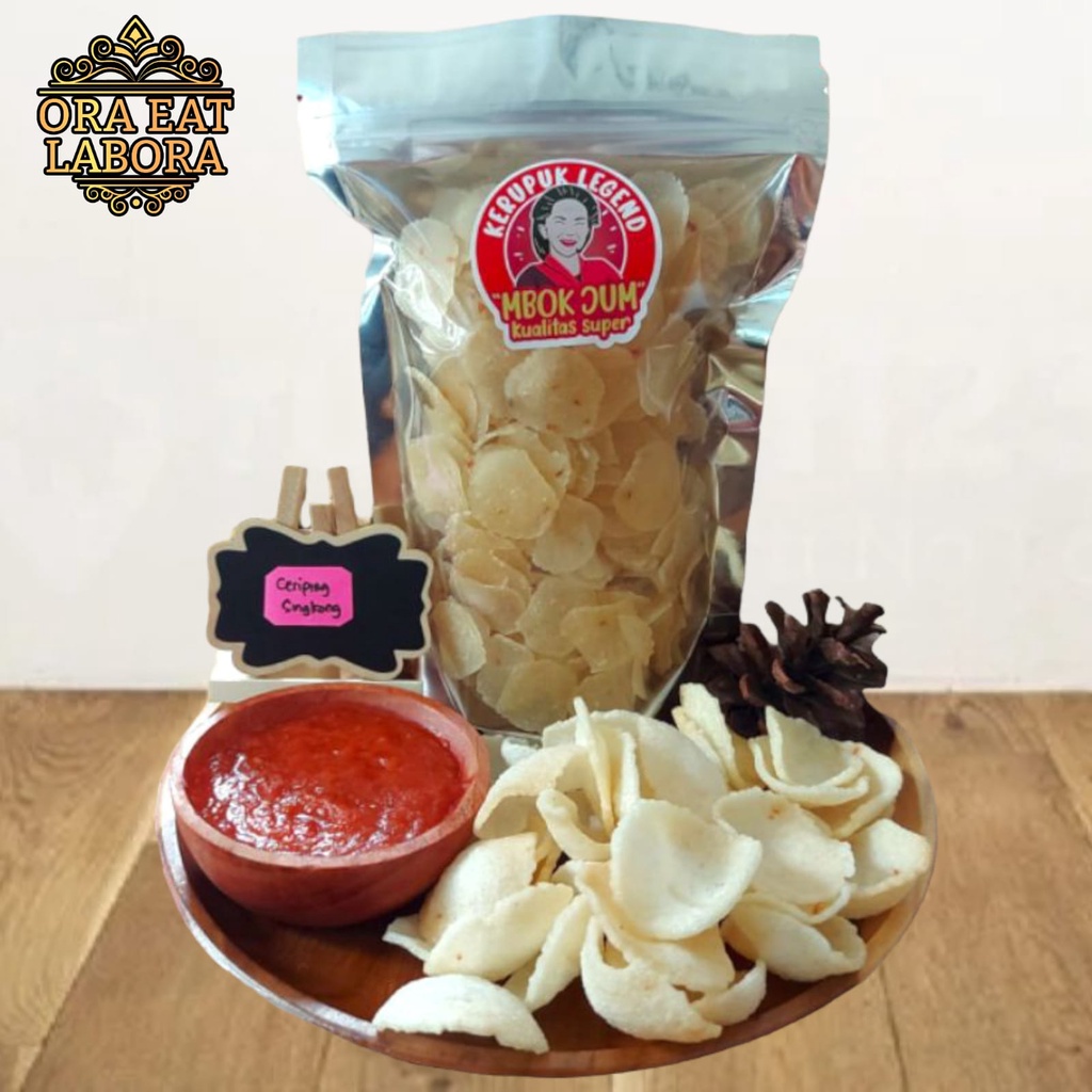 

Kerupuk Mentah Kerupuk Ceriping Singkong Krupuk Singkong Mini Kualitas Premium - Ora Eat Labora