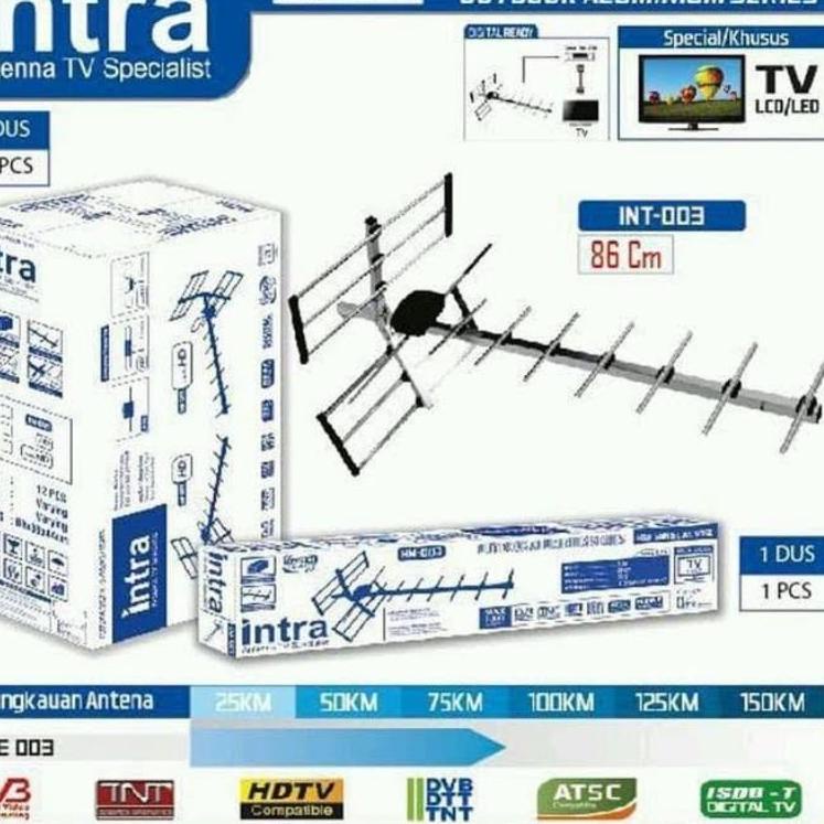 ❃ Intra Antena TV Digital Luar / Outdoor INT-003 / INT-005 ✺