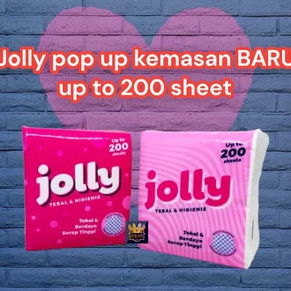 TISU JOLLY  Facial Tissue POP UP 200s Cerianti
