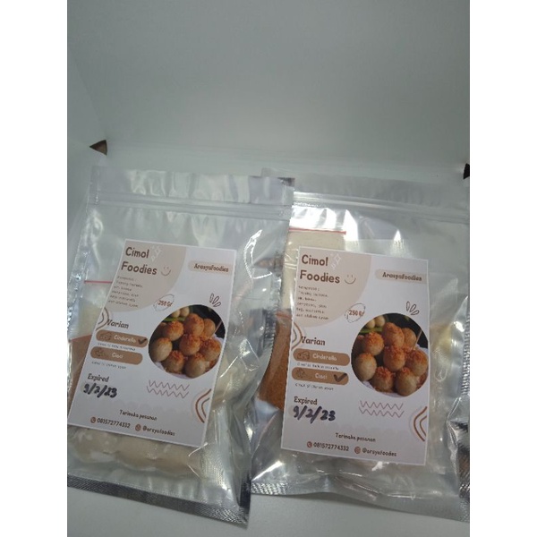 

Cimol Foodies/Cimol Mozarella/Cimol Bandung